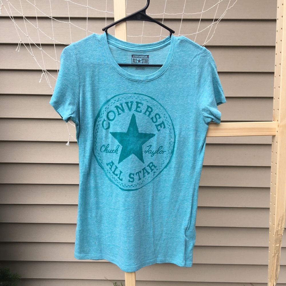 Ladies converse graphic tee